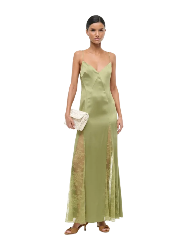 Staud Trinity Silk Dress