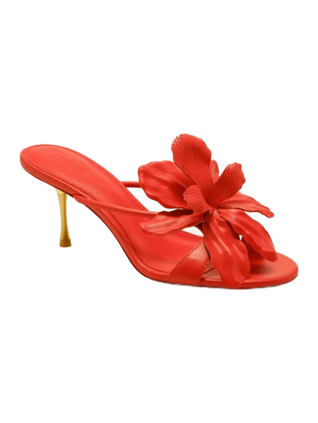 Cult Gaia VALORIA SANDAL - TANGELO