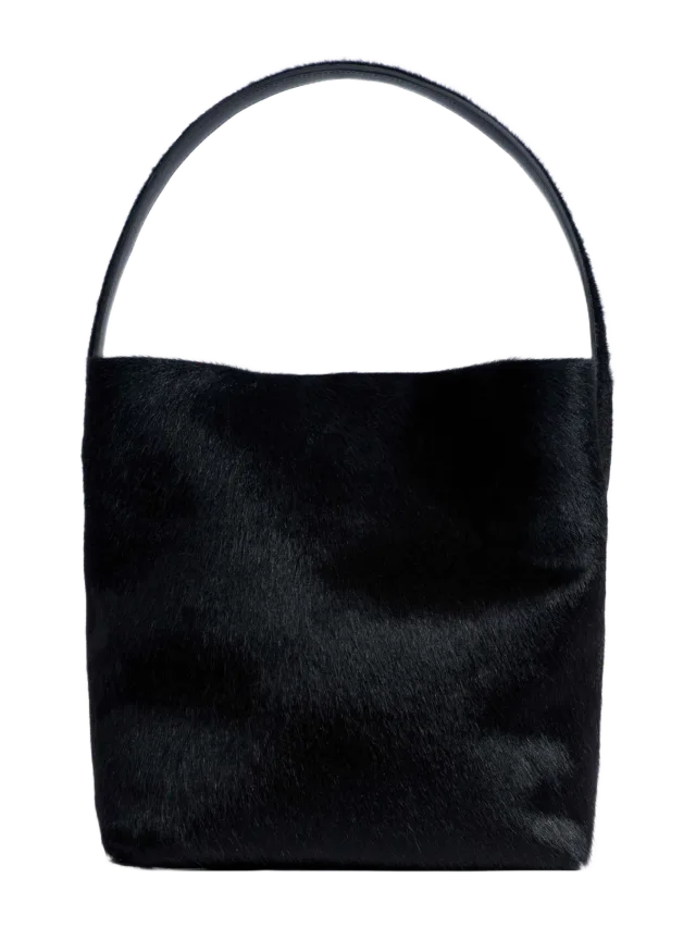 Anonymous Copenhagen Versa everyday bag Calf hair Black