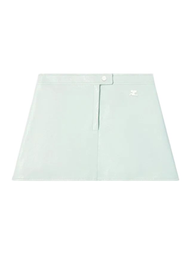 Courrèges Vinyle Reedition Skirt LIGHT MINT