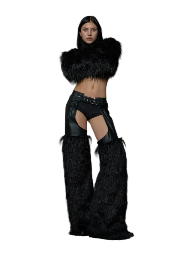 Namilia Vip Faux Fur Chaps