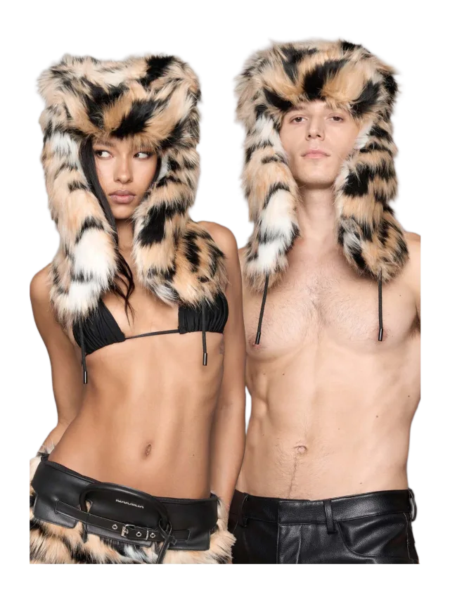 Namilia VIP Faux Fur Hat Tiger