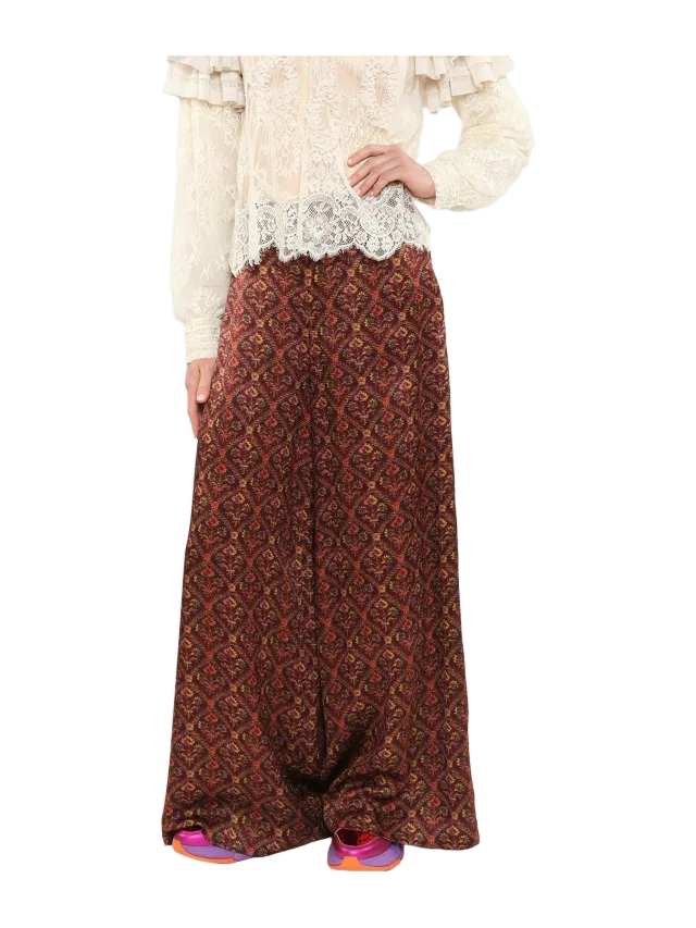 Anna Sui Wallpaper Medley Pants