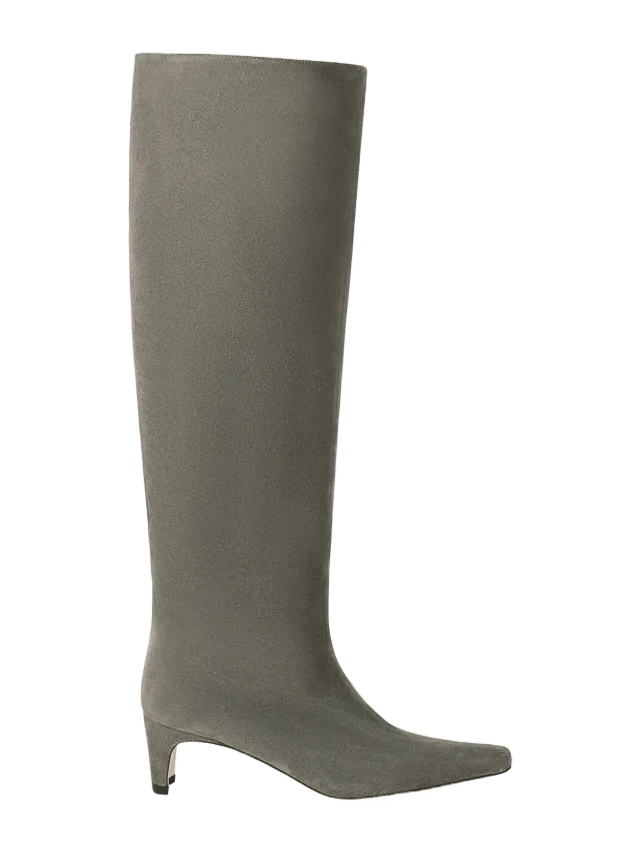 Staud WALLY BOOT | STORM SUEDE