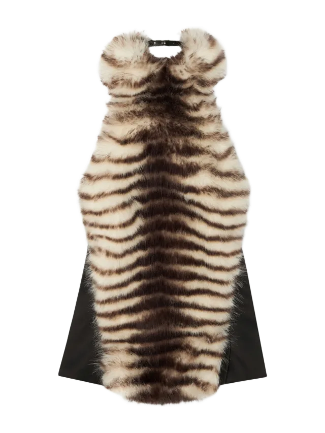 Fancì Club White Claw Halterneck Top