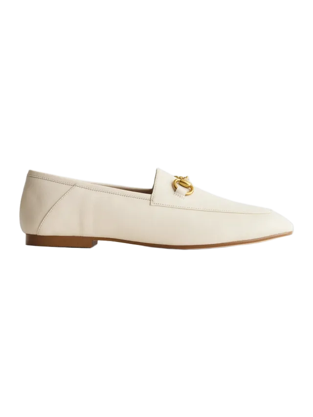 Quince Italian Leather Horsebit Loafer