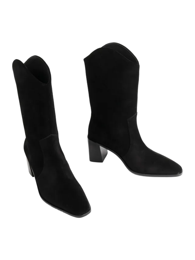 Intentionally Blank WORTH SUEDE WESTERN BOOT