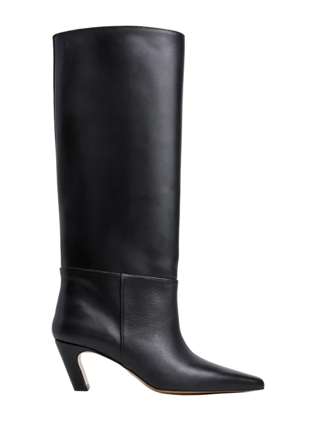 Flattered Xia Leather Black