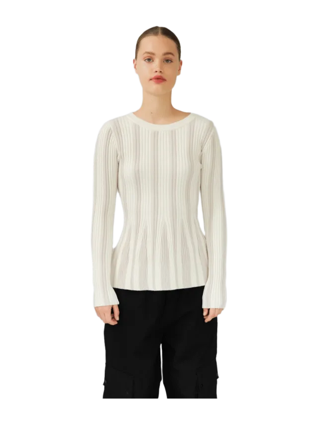 OpéraSPORT YARA SWEATER - WHITE