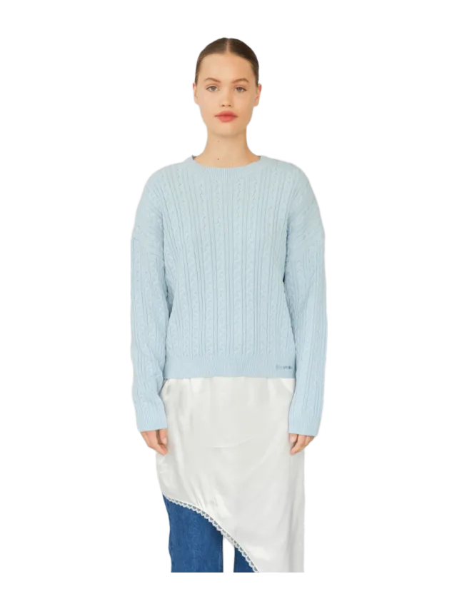 OpéraSPORT YLVA SWEATER - BABY BLUE
