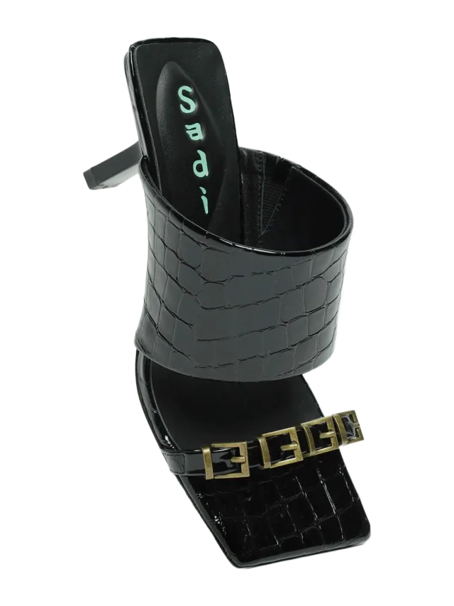 Sadi Studios Yoomii Black Croc