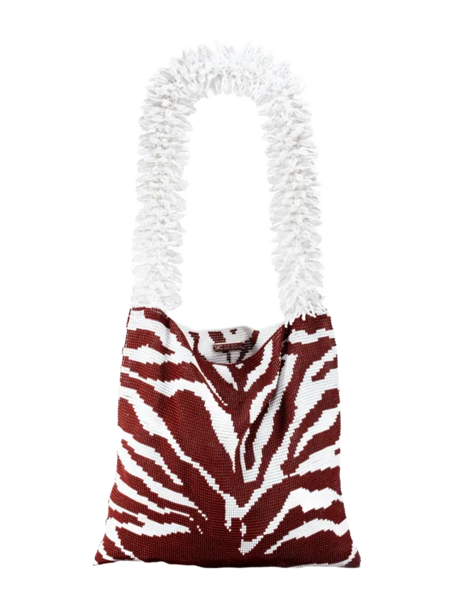 Sac de Soul Zebra Brown and White Bag