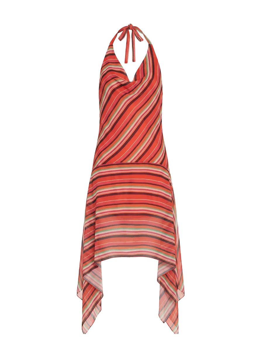 Amanda Uprichard Allura Dress in Soleil Stripes