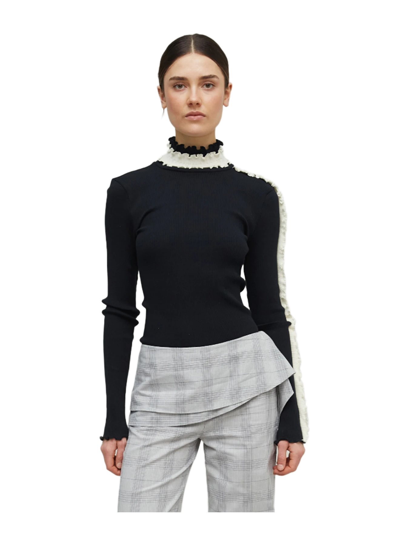 OpéraSPORT Amèlie Seamless Top - Black