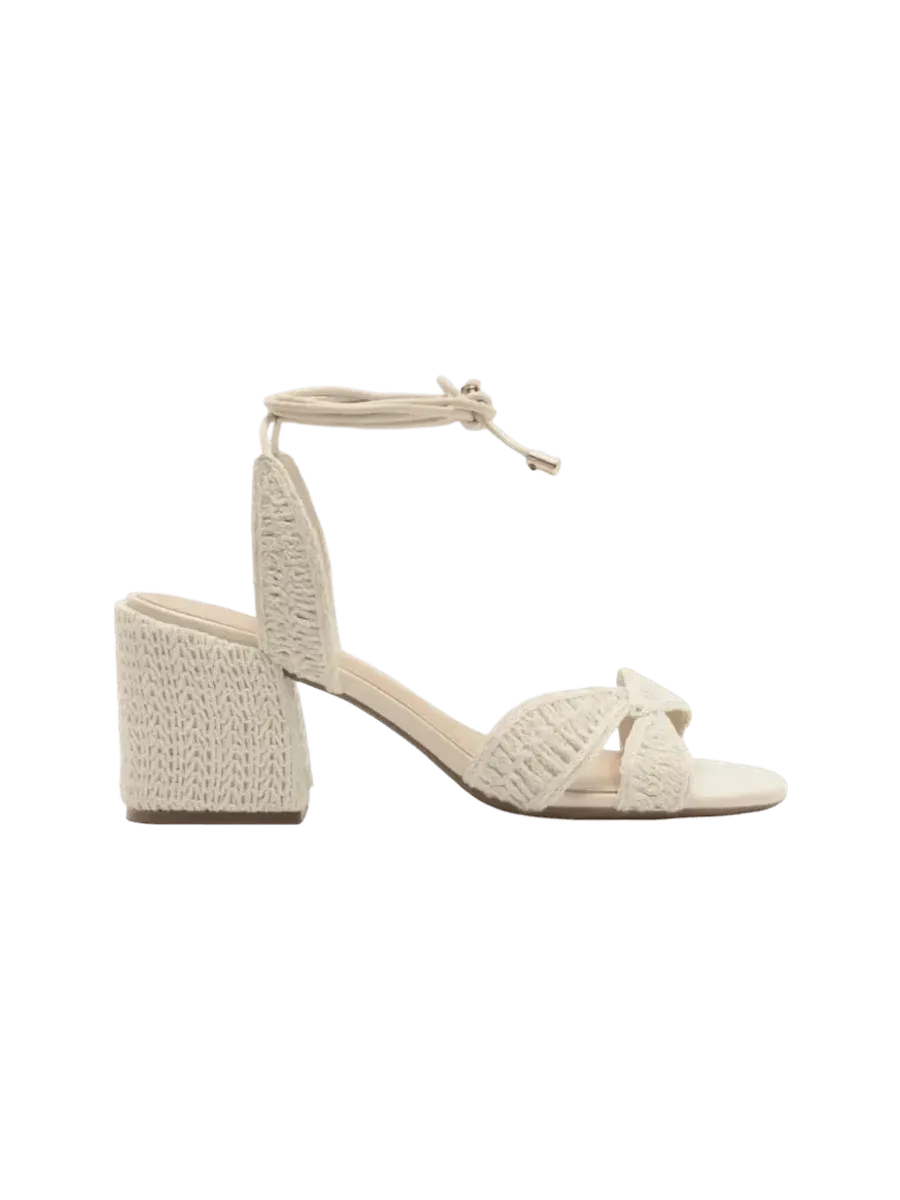 Andy Mid Block Fabric Sandal