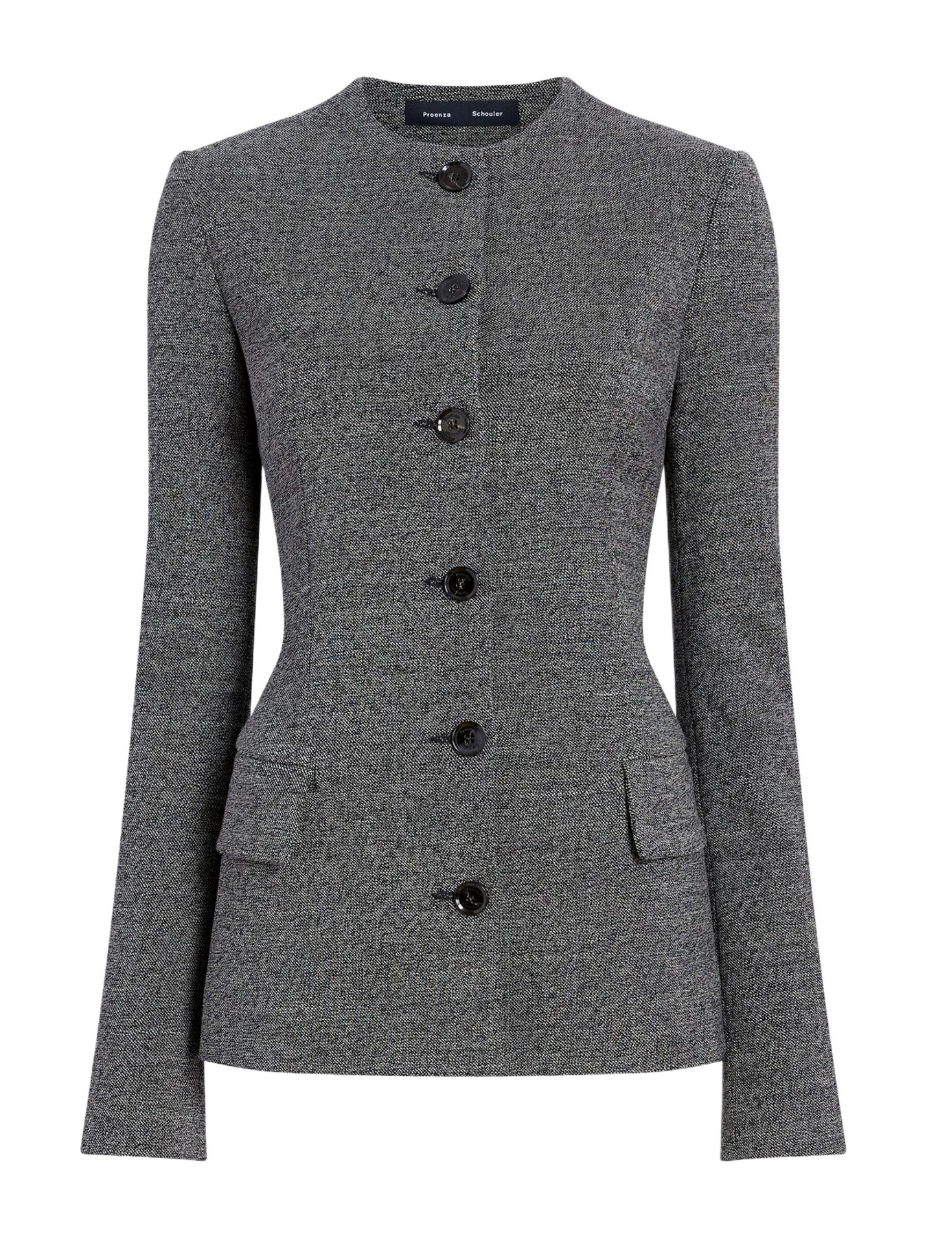 Proenza Schouler Annemarie Jacket in Melange Suiting