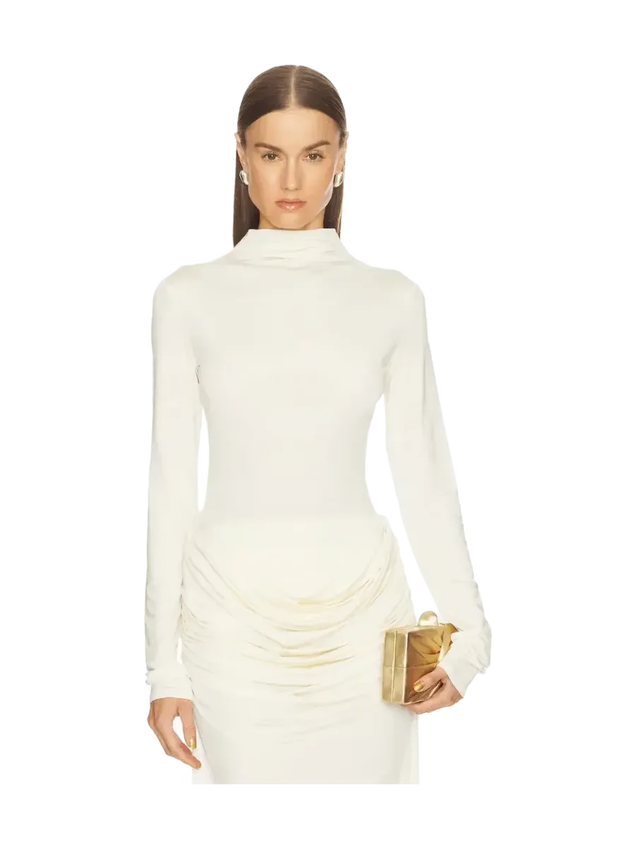 Paris Georgia Asymmetric Tee Long Sleeve