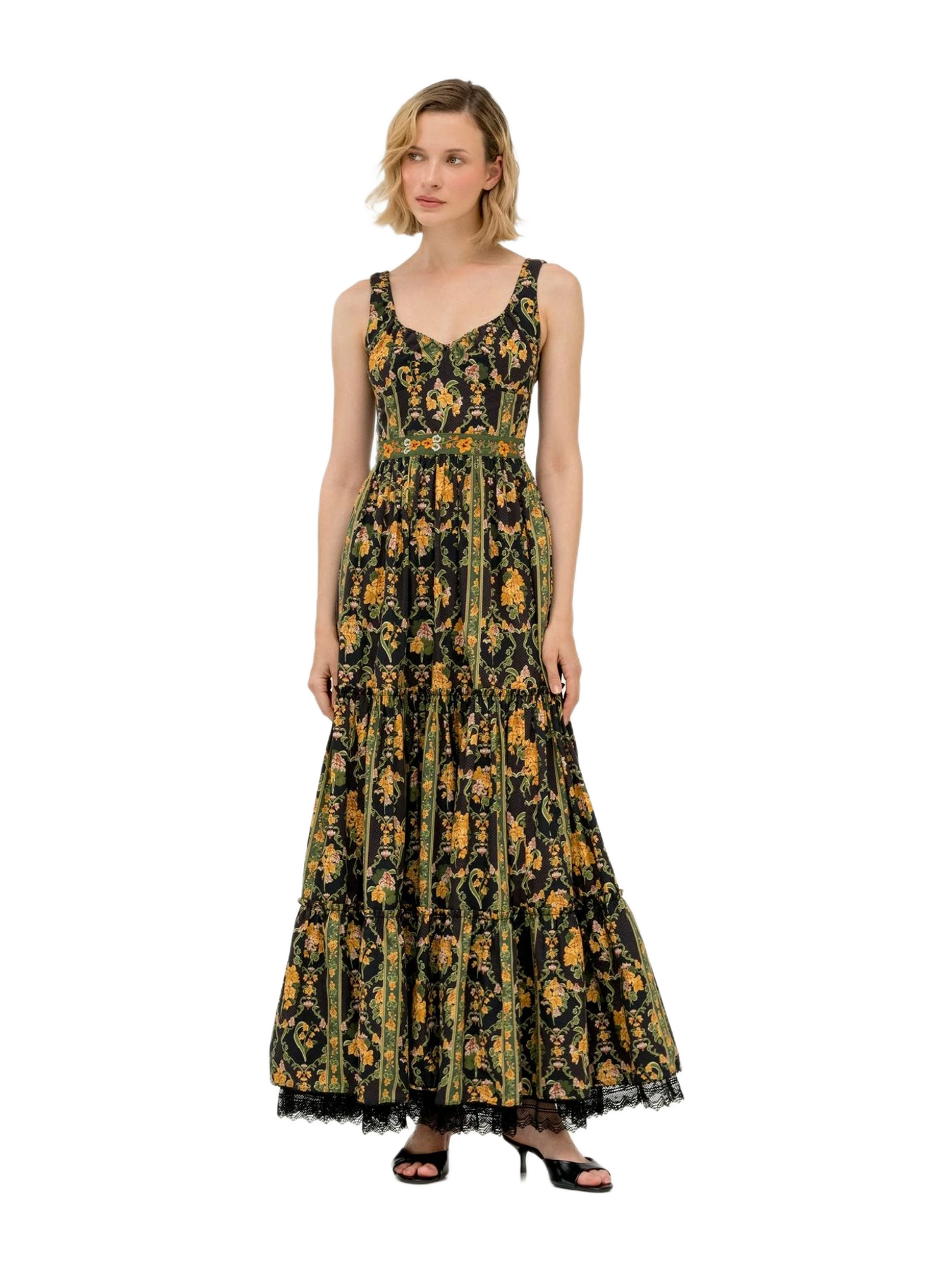 Ocaso Azulejo Cordillera Maxi Dress