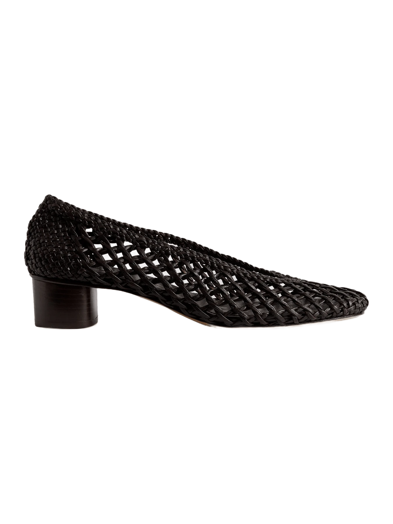 Le Monde Béryl Ballet Pump Knotted / Chocolate Leather