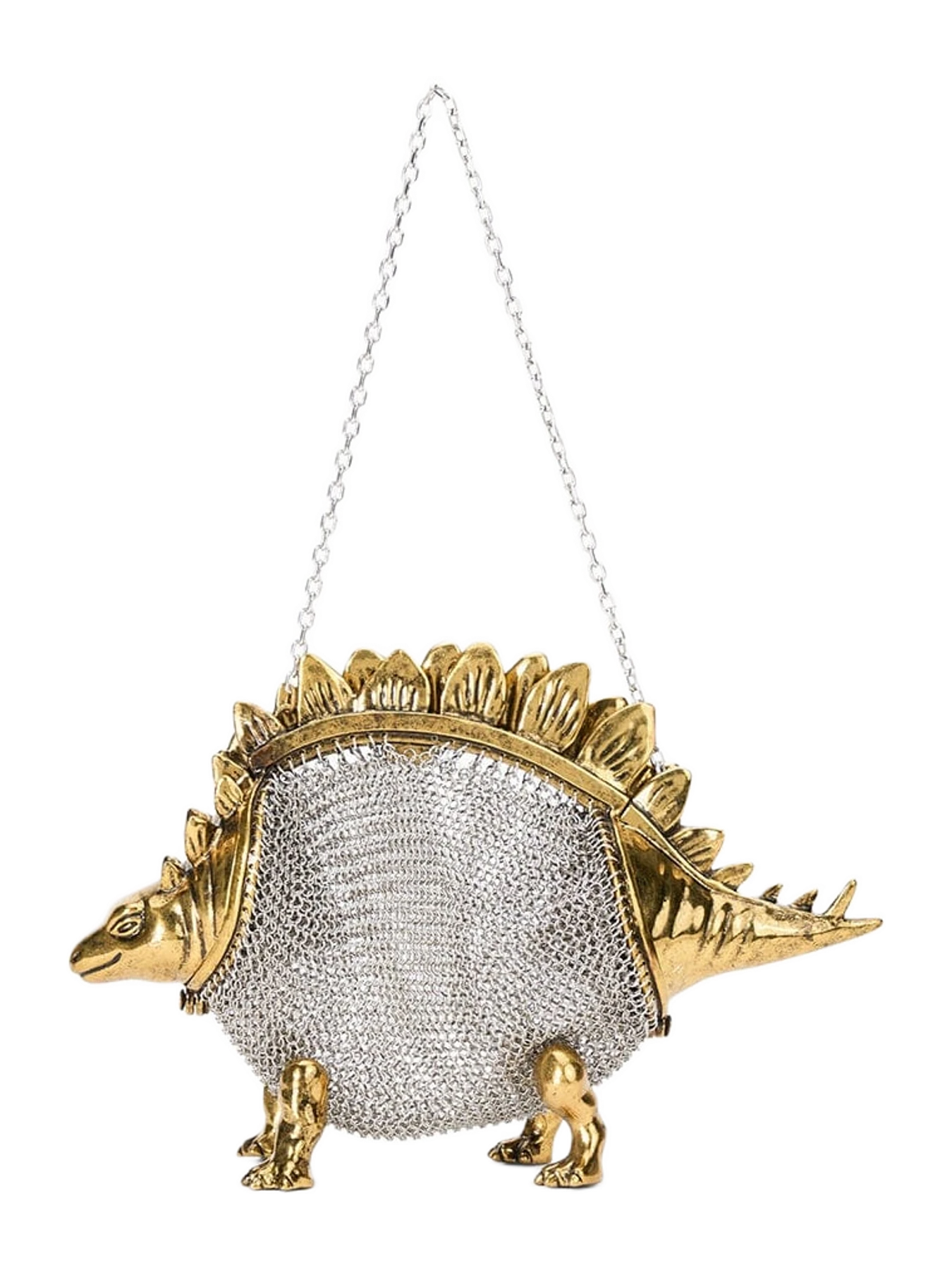 Staud Barbara Mini Dino Chainmail Bag