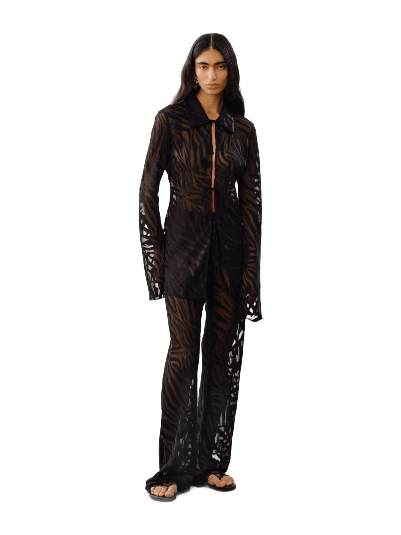 Lamarque Becky Sheer Zebra Pants