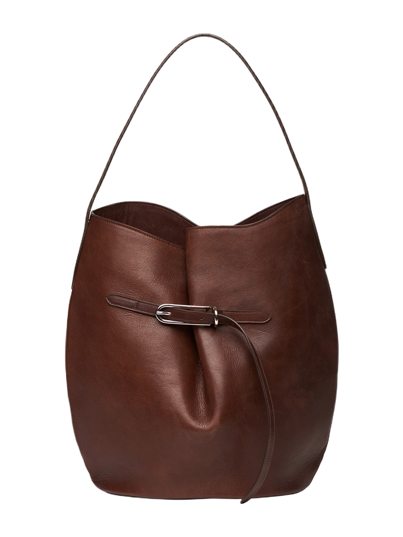 Liffner Belted Bucket Bag Large