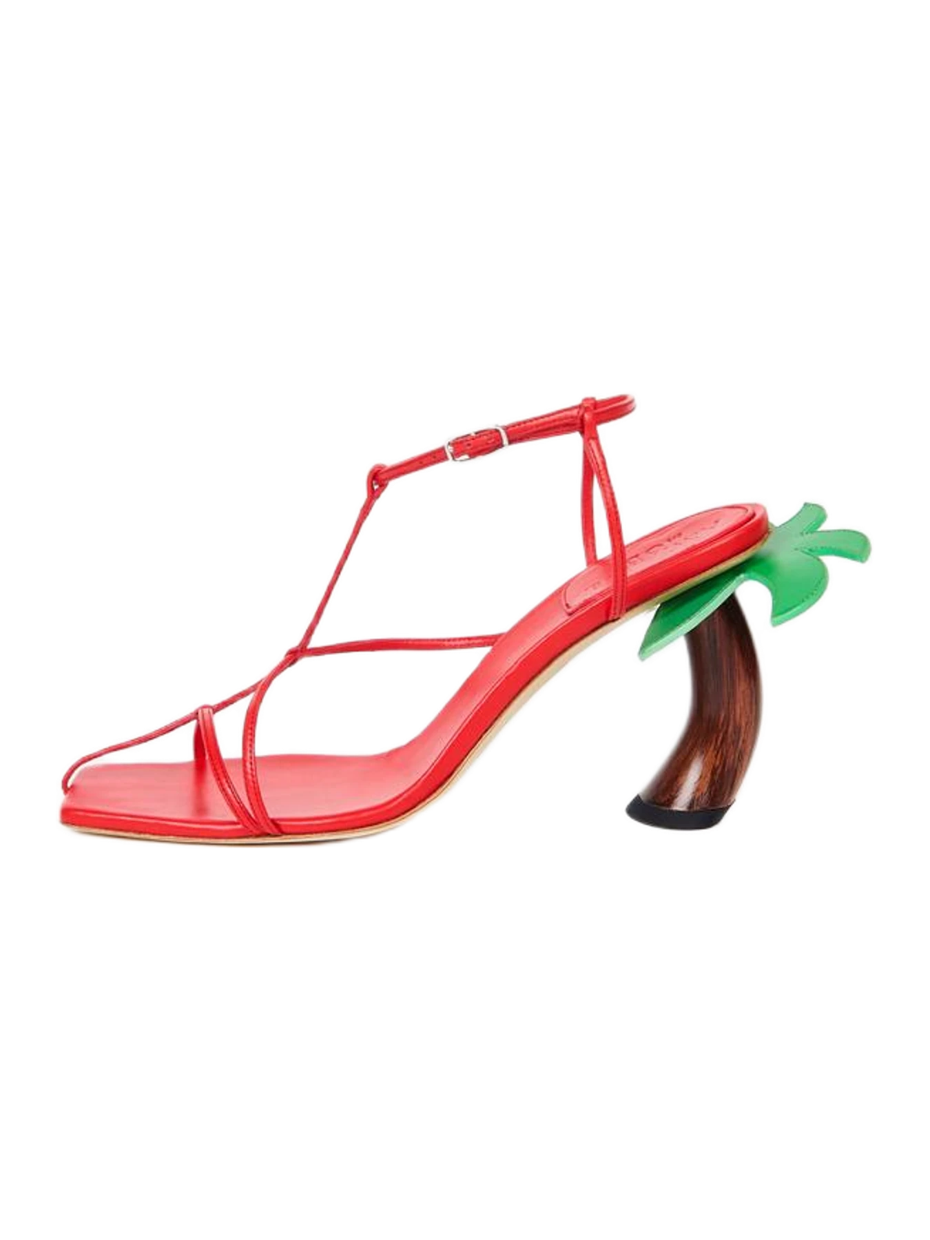 A.W.A.K.E. MODE Bianca Wooden Heel