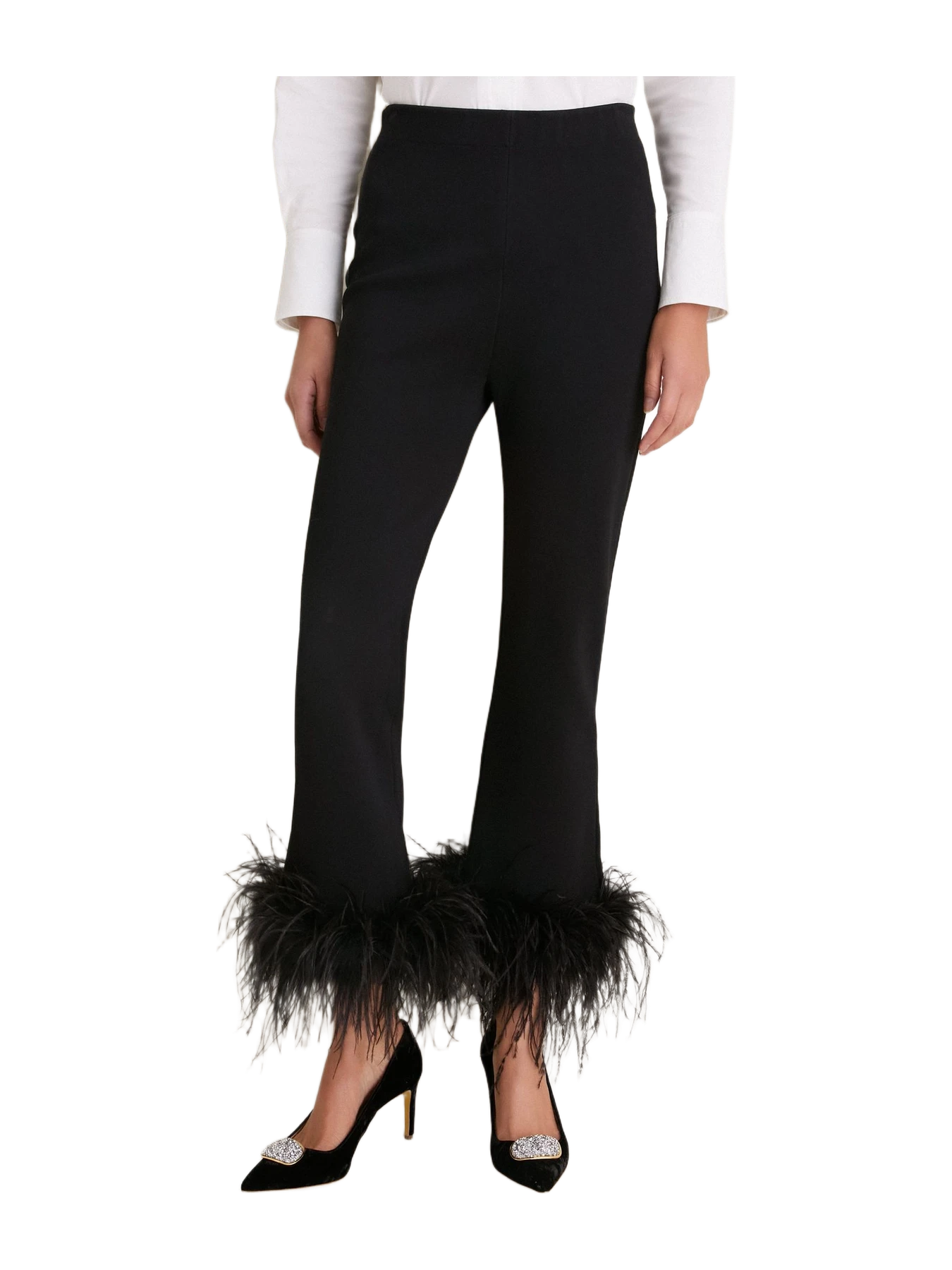 Tuckernuck Black Feather Compression Knit Ashford Pants