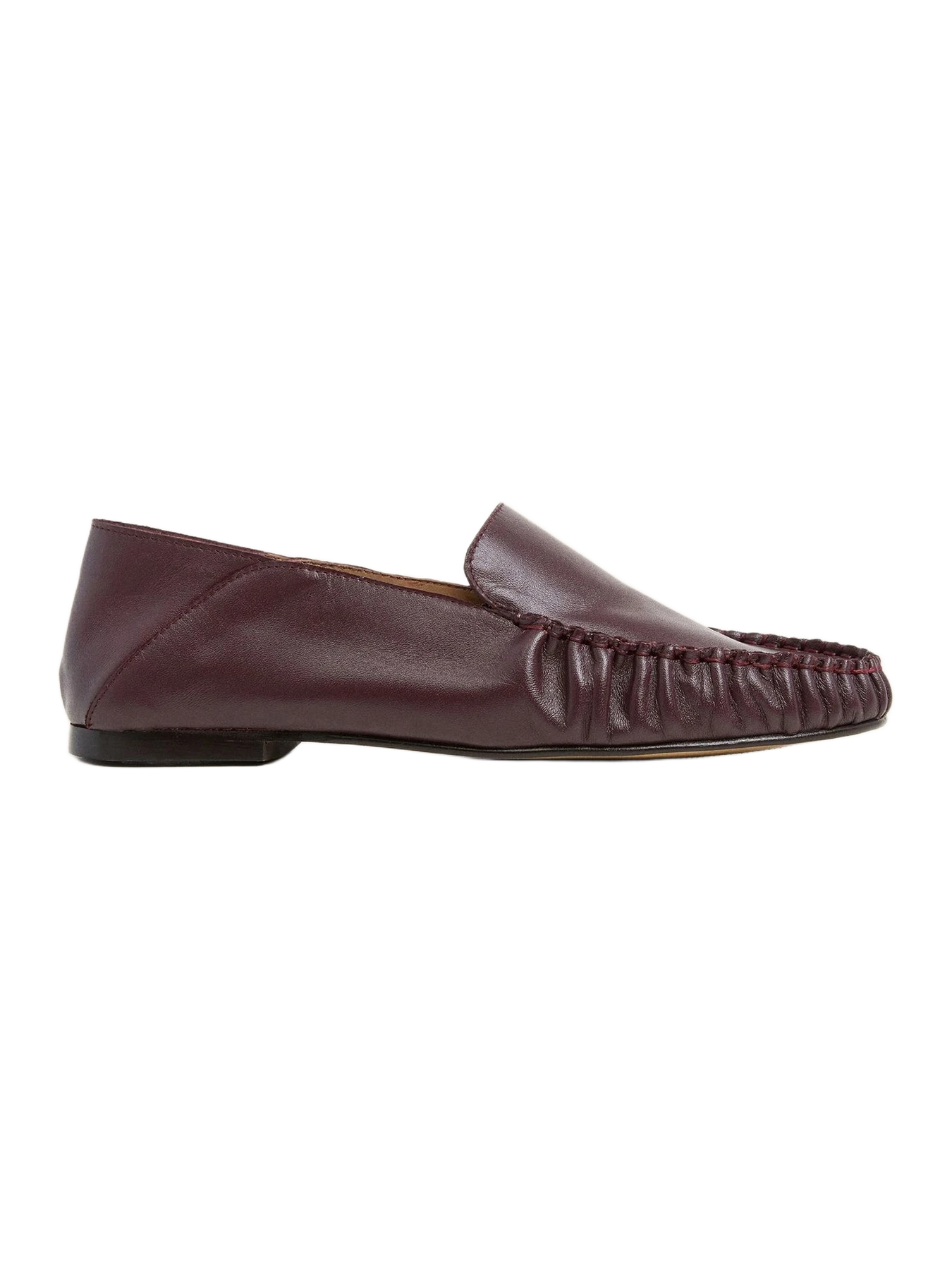 Flattered Bon Bon Leather Burgundy