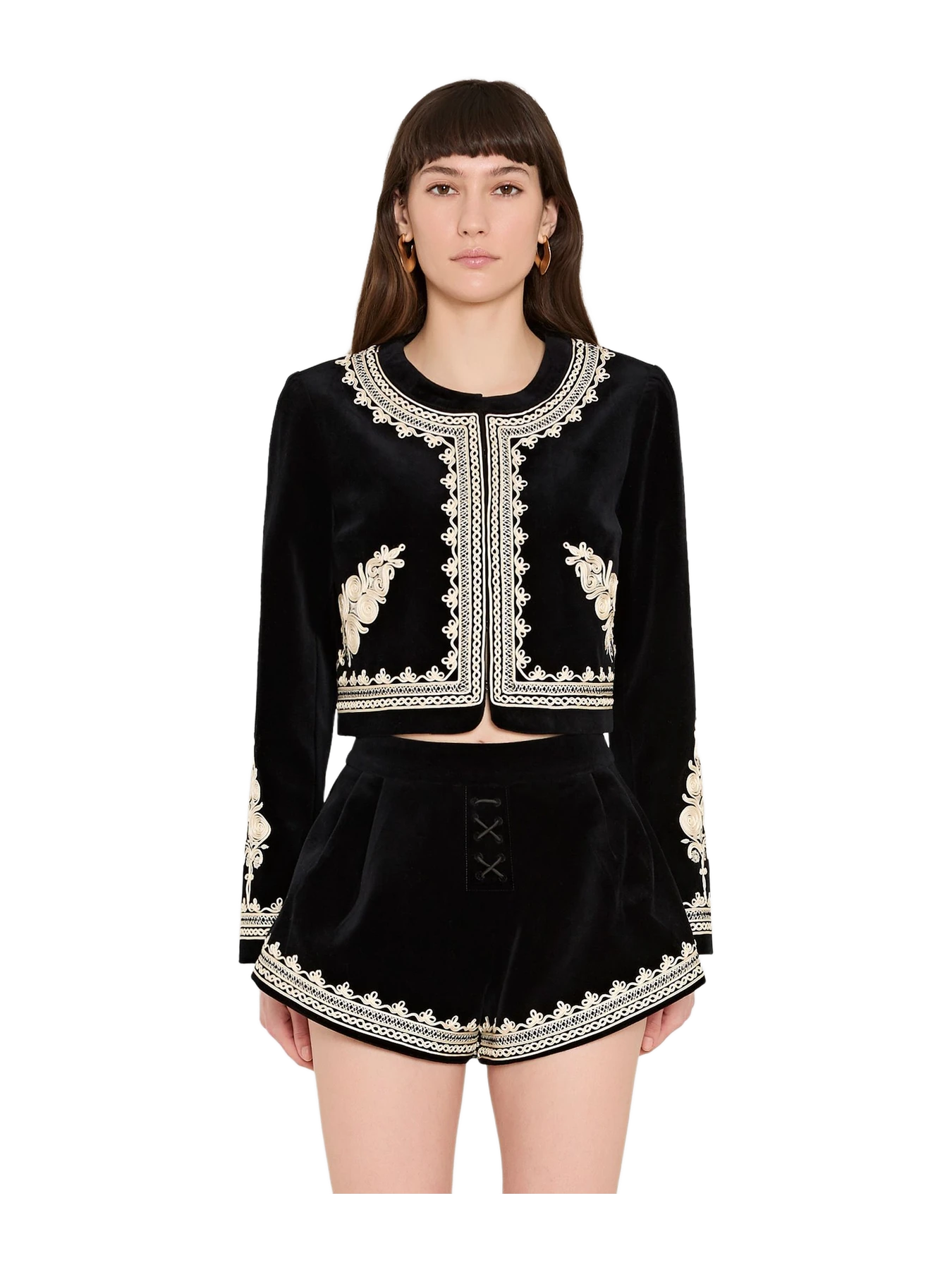 Amanda Uprichard Braswell Jacket In Velvet
