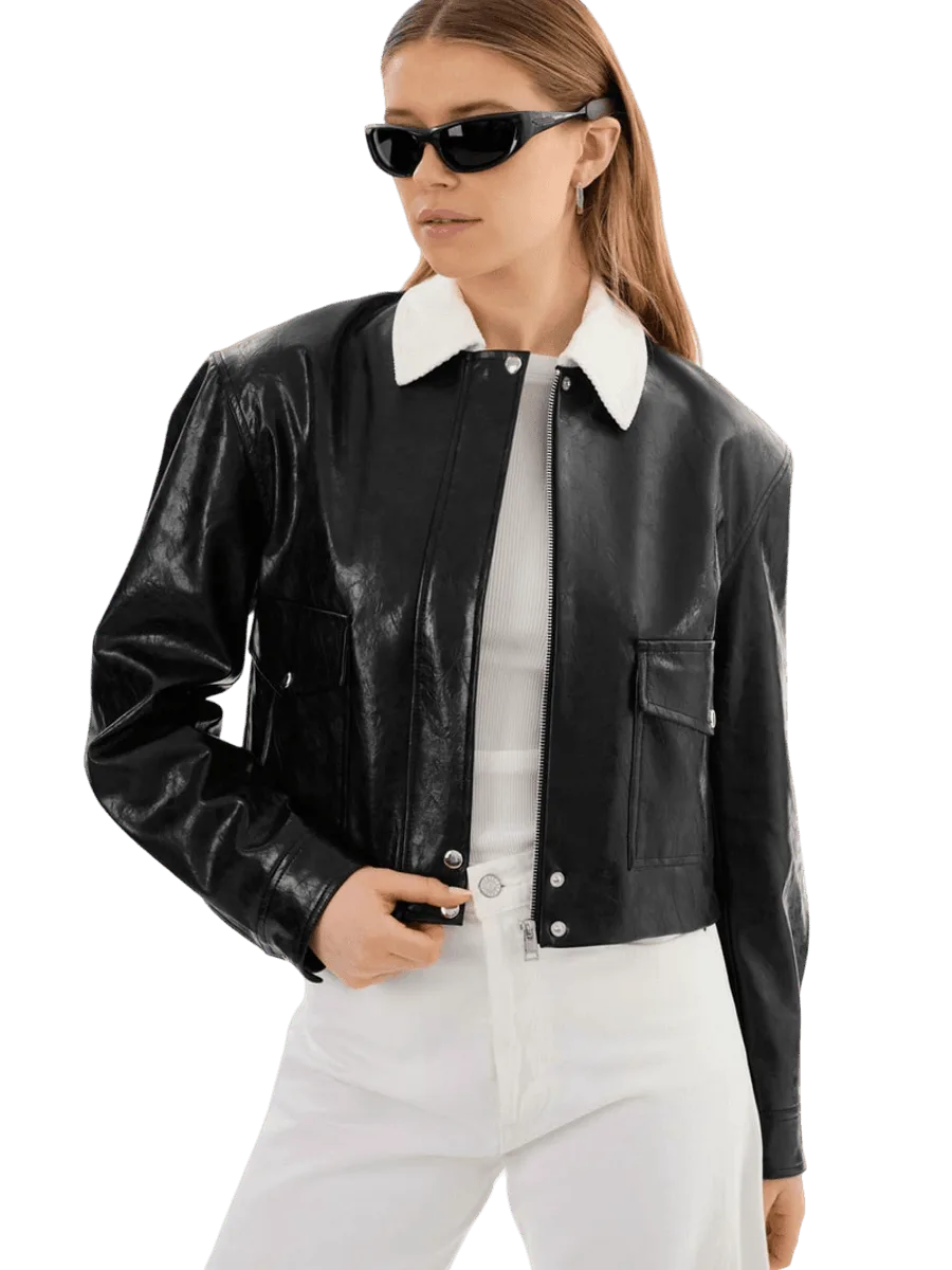 Lamarque BRAYLIN Faux Leather Jacket