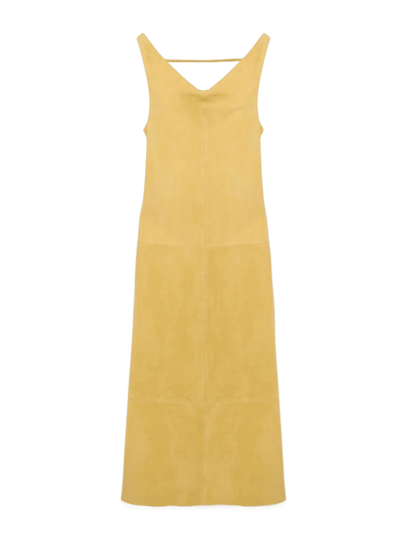 SIMKHAI Bridger Suede Halter Midi Dress