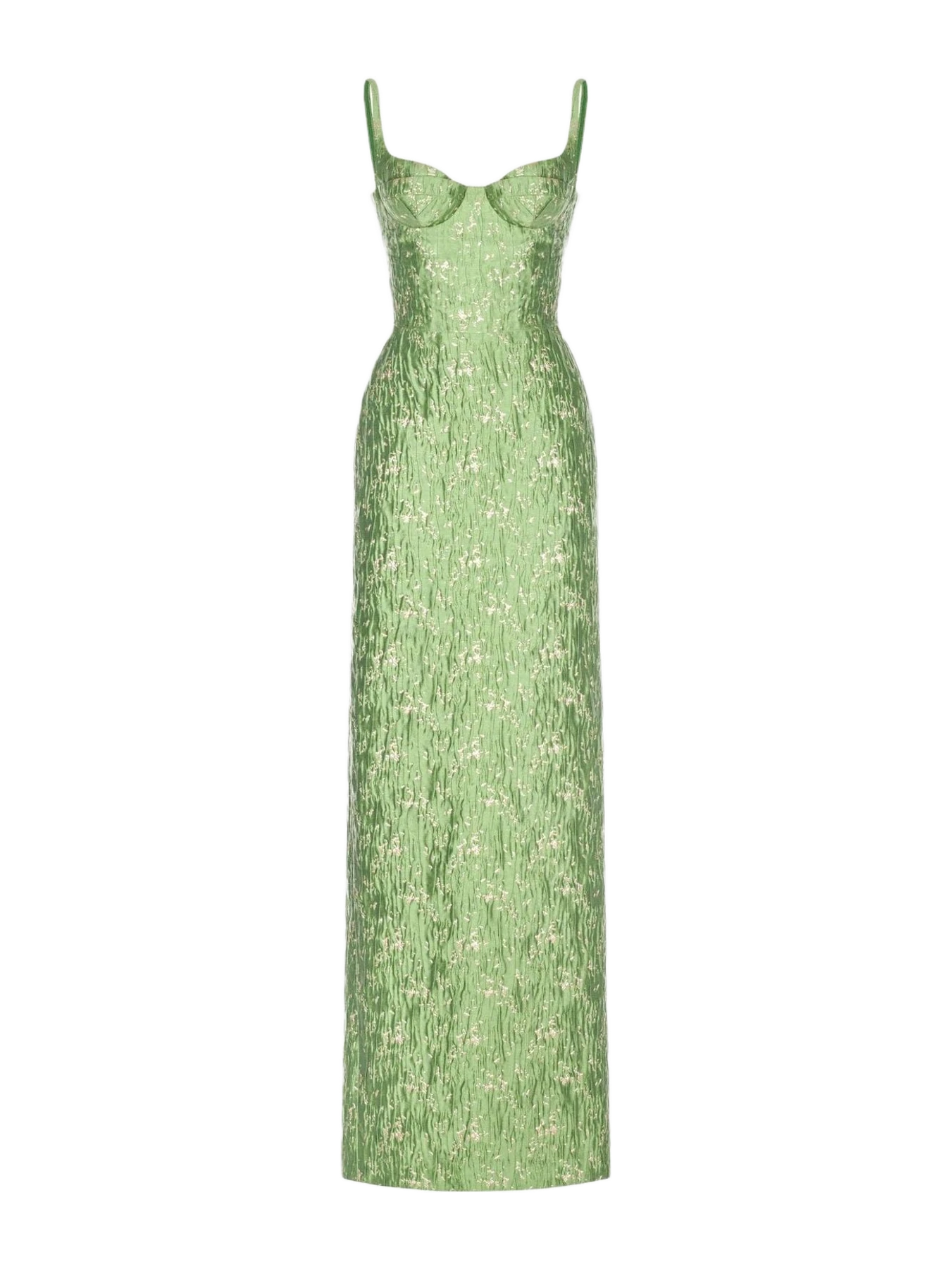 Montsand Brocade Bamboo Maxi Dress