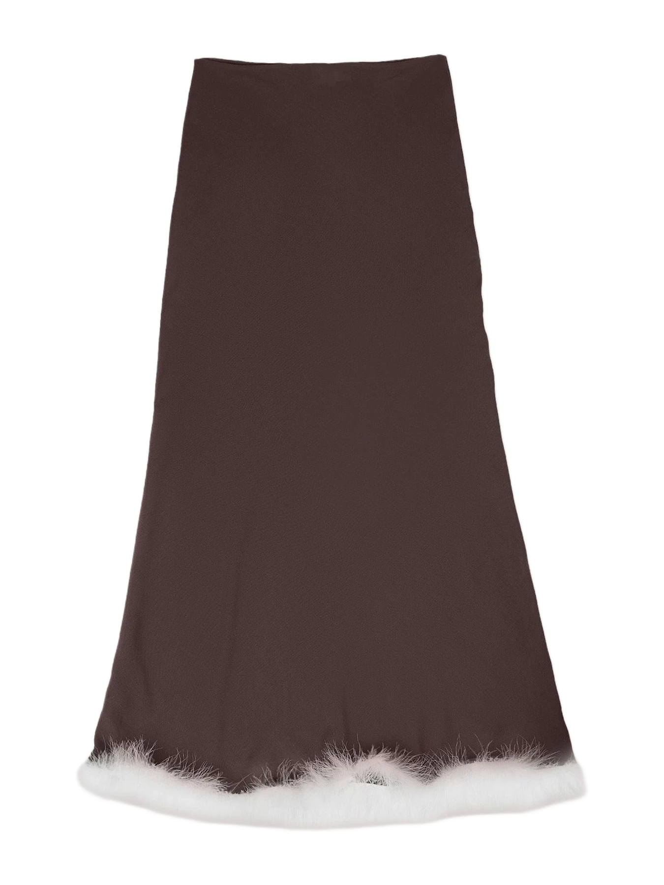 Carmen Says Brown Balance Feather Skirt