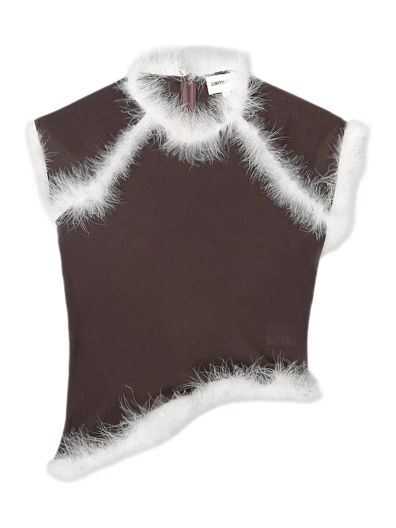 Carmen Says Balance Feather Top