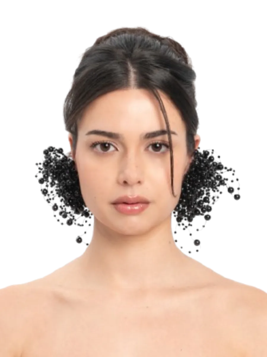 1CONCEPT Bubble Bath Earrings - Black