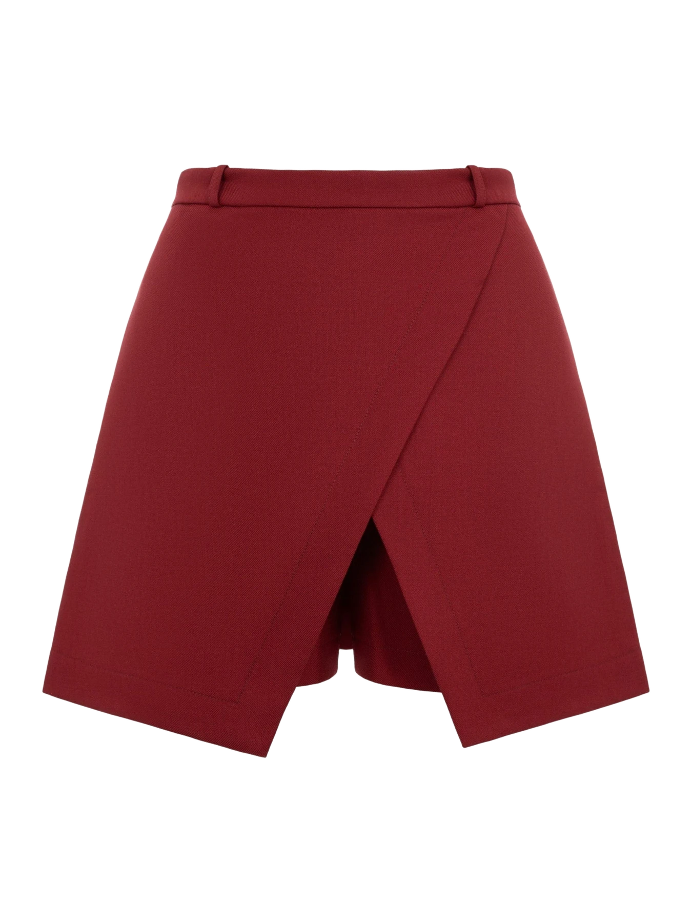 DAR ANN STUDIO Burgundy AXIS Shorts