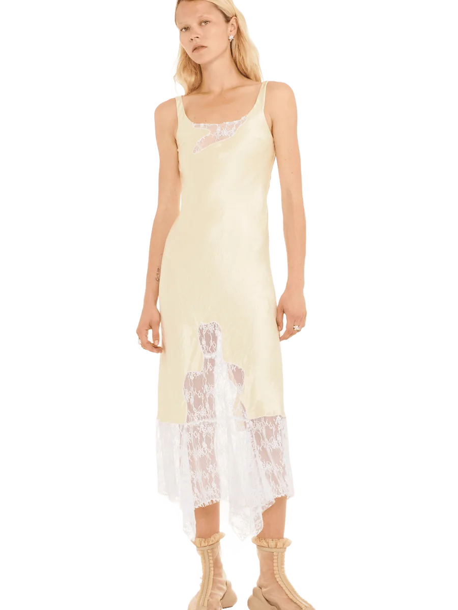 Collina Strada BUTTER ANEMONE DRESS