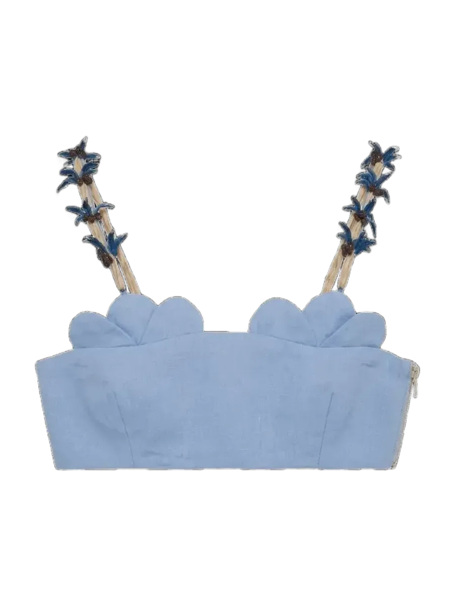 Azulu CALA TOP MEDIUM BLUE