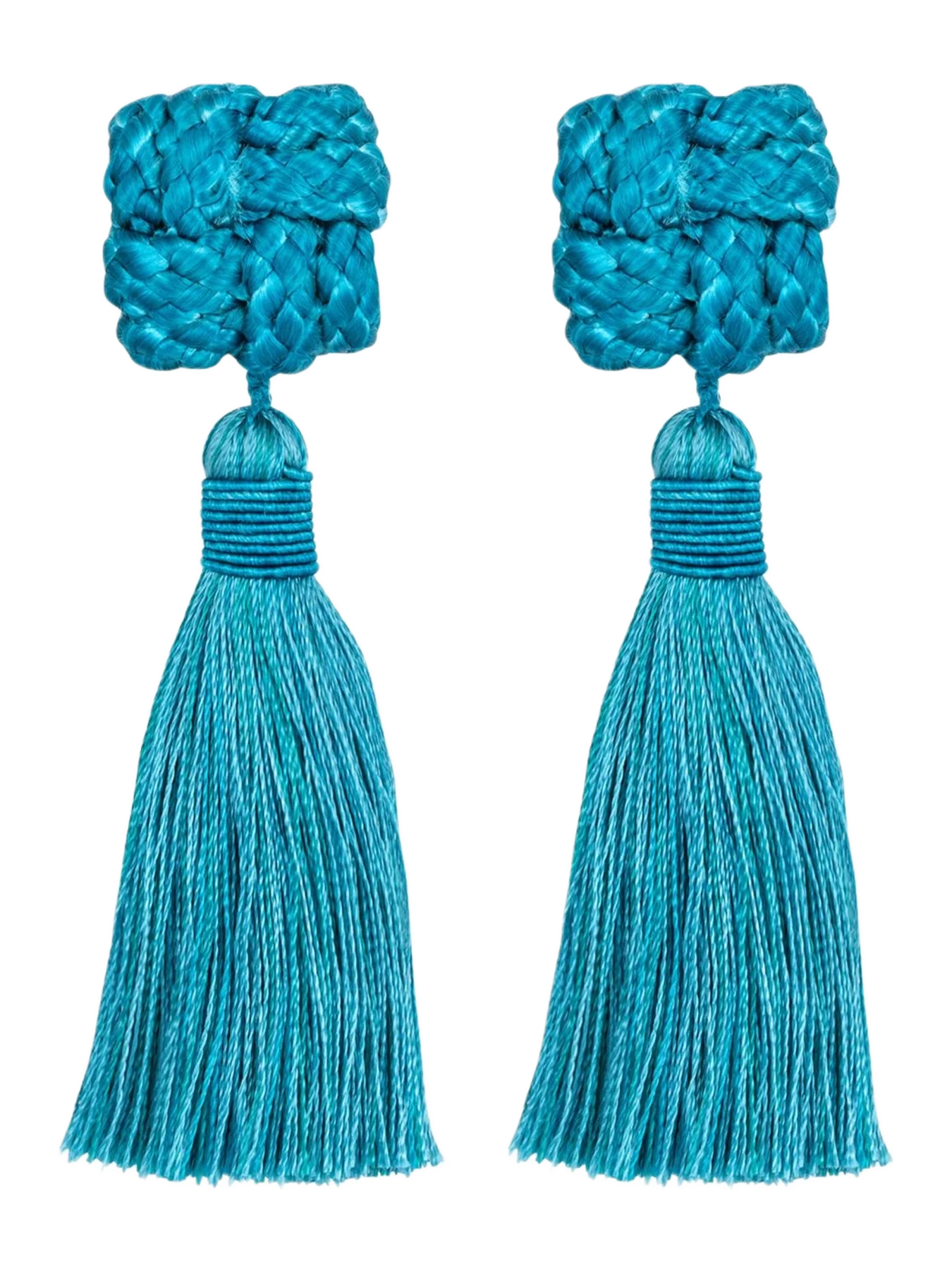 Jennifer Behr Carmella Earrings -- Mallard