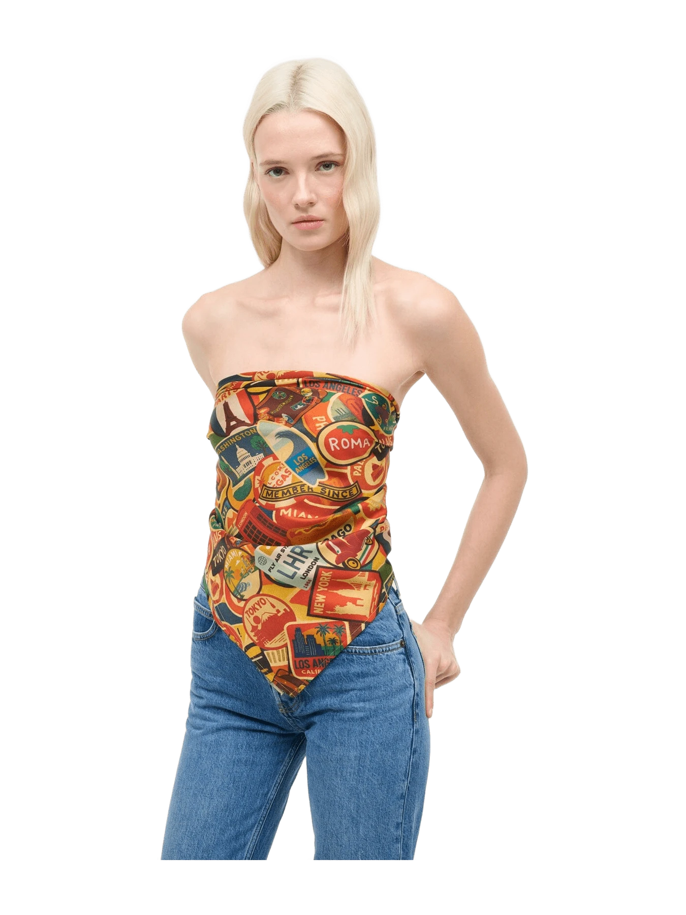 Staud CECILE SILK SCARF | DESTINATION