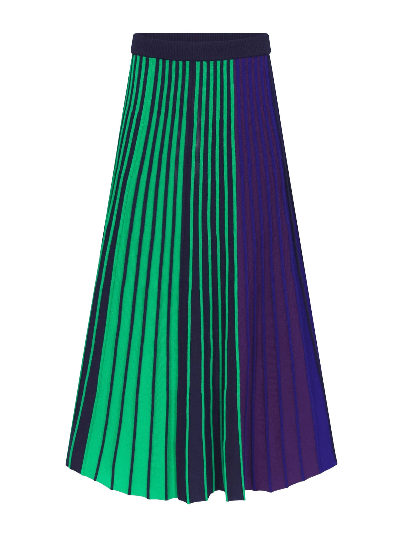 Celia Knit Skirt In Cool Tone Rib
