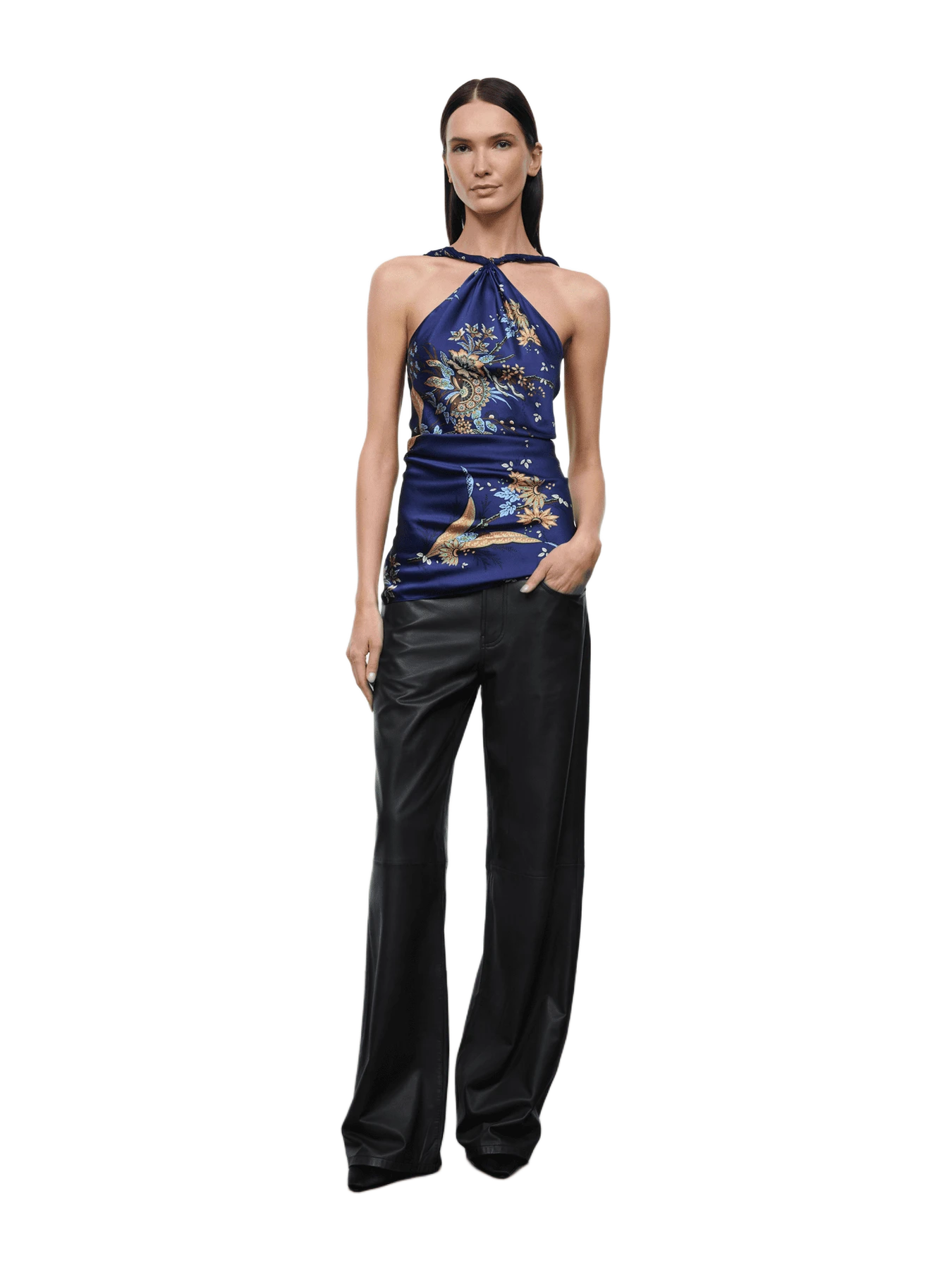 Staud Charli Silk Top