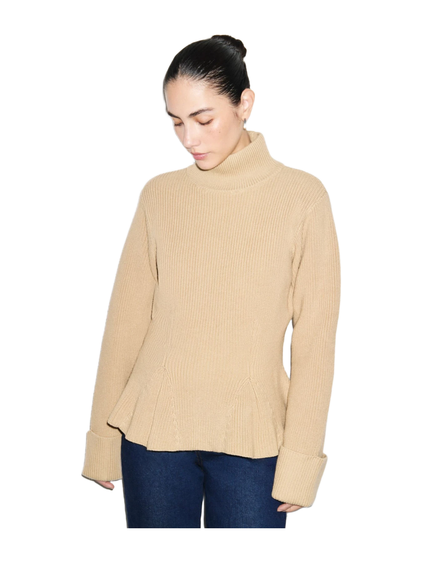Aligne Chase Peplum Knitted Jumper