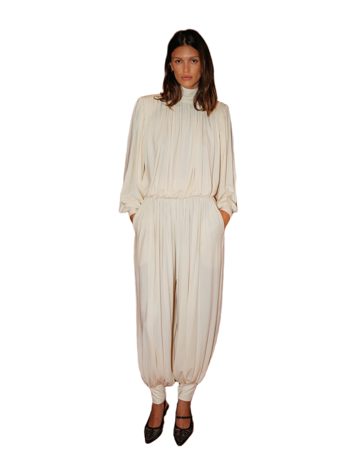 Yellow The Label Chessa Tencel Pants