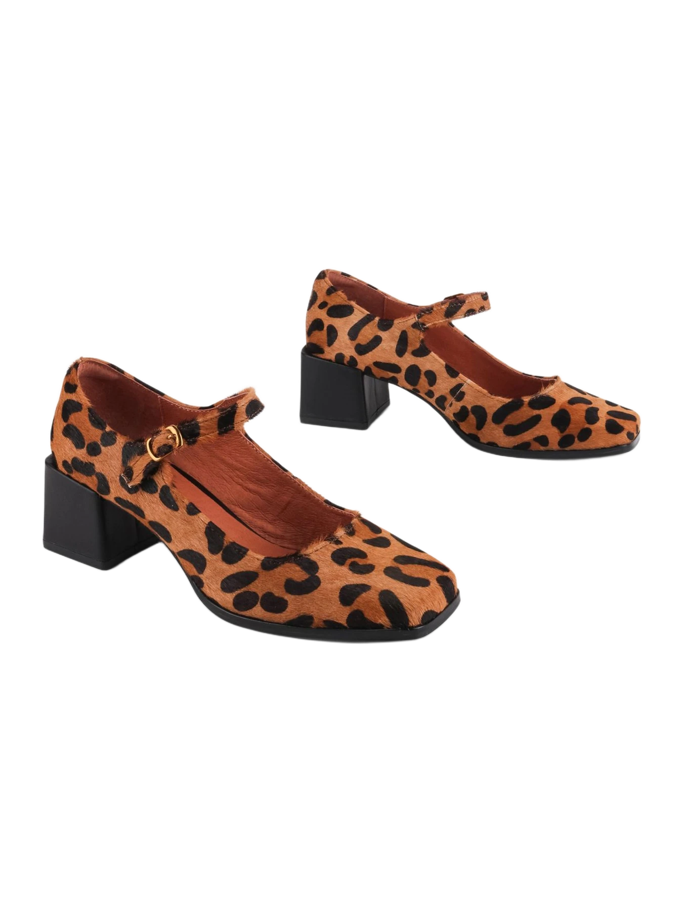 Intentionally Blank Christopher Calf Hair Mary Jane Heel