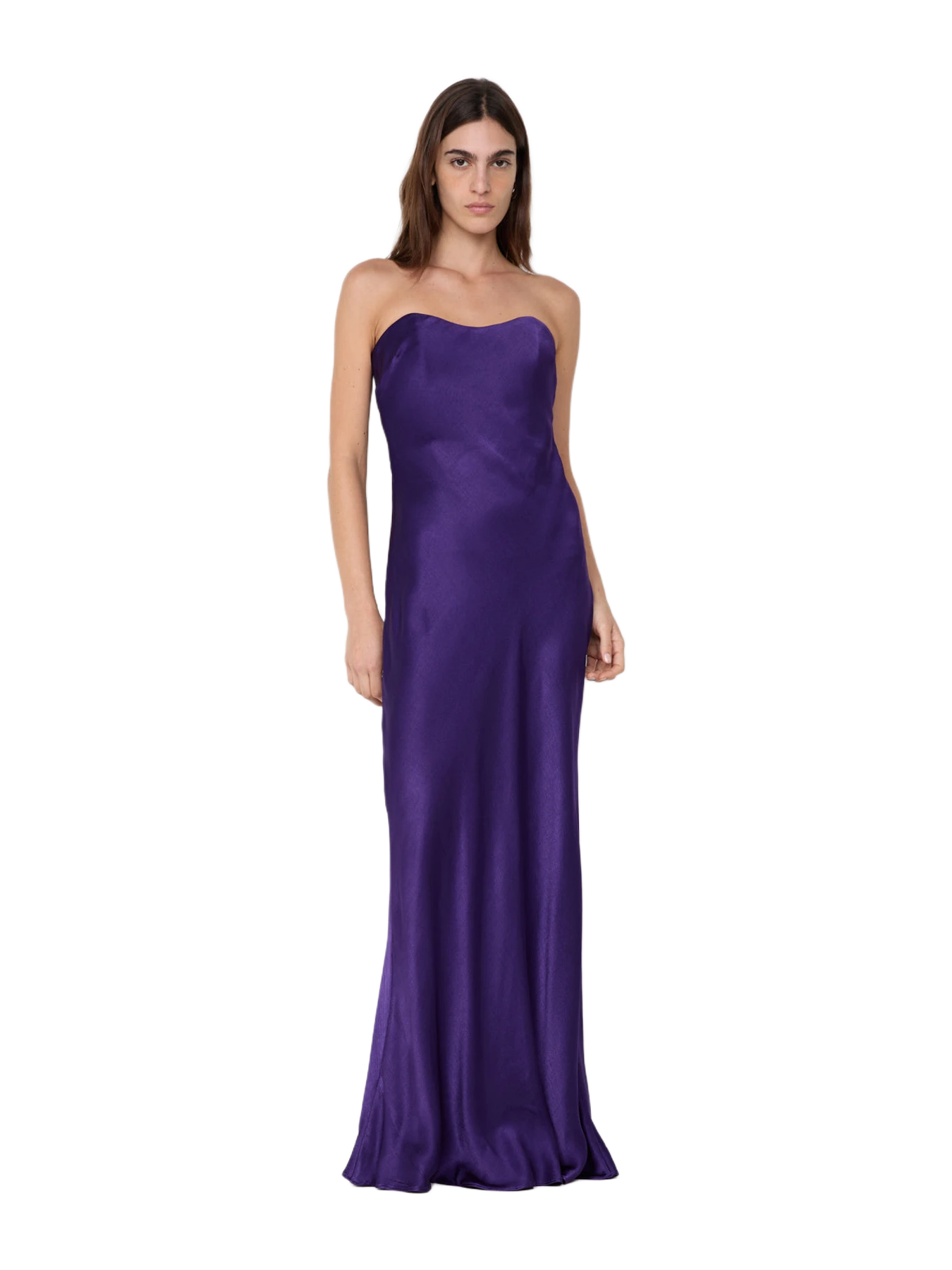 Bec + Bridge Cinder Strapless Maxi Dress - Deep Purple