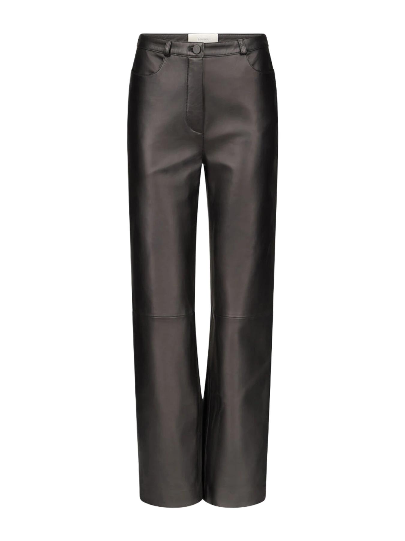 Loulou de Saison Cobe Lds Straight Leg Pants BLACK