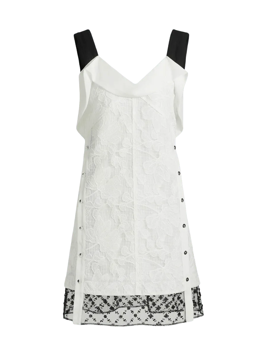 3.1 Phillip Lim Corded Lace Mini Dress