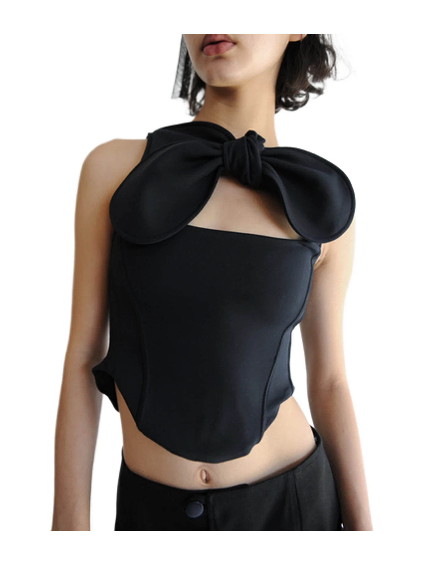 Minena Corset Bou Black